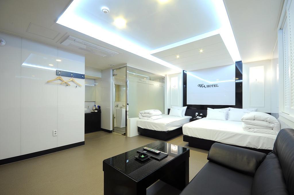 Wa Hotel Ciudad Metropolitana de Ciudad Metropolitana de Busan Habitación foto